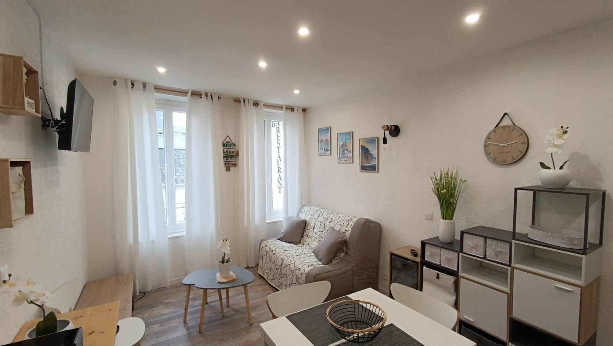 Chez Rosalia Et Guillaume Apartment Le Treport Bagian luar foto